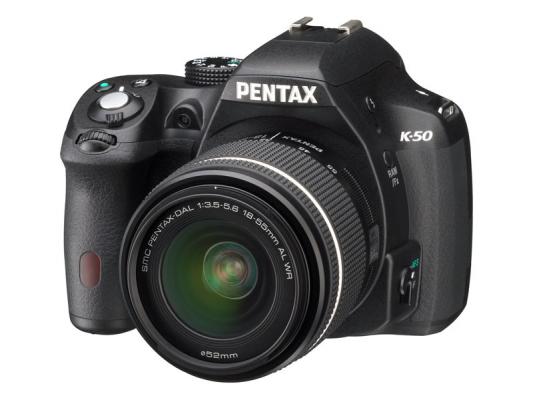 Фотоапарат Pentax K-50 Kit (DAL 18-55mm  f/3.5-5.6 WR) 