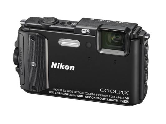 Фотоапарат Nikon Coolpix AW130 Black