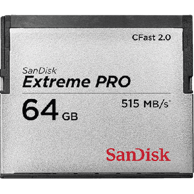 Памет CFast SanDisk Extreme Pro 64GB (515MB/s)