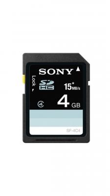Памет SDHC Sony 4GB (Class4)(15MB/s)