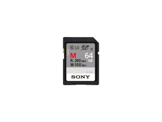 Памет SDXC Sony 64GB UHS-II (U3) (R260/W100Mb/s)
