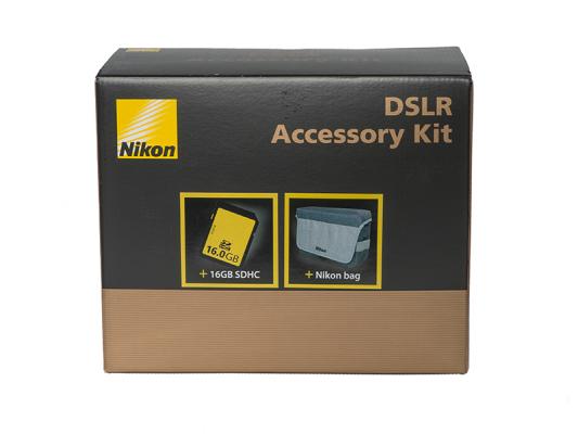 Комплект Nikon DSLR Accessory Kit (16GB SDHC карта памет, Чанта Nikon)