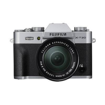 Фотоапарат Fujifilm X-T20 Silver тяло + Обектив Fujifilm Fujinon XC 16-50mm F/3.5-5.6 OIS