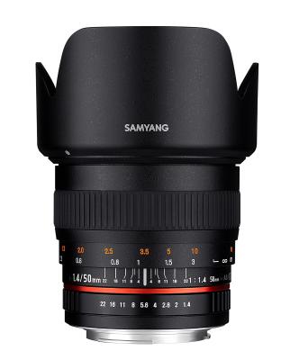 Обектив Samyang 50mm f/1.4 AS UMC за Sony A-mount
