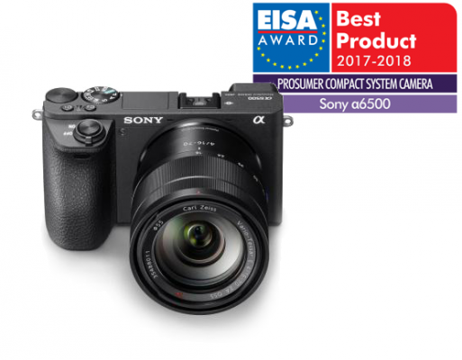 Фотоапарат Sony Alpha A6500 тяло + Обектив Sony Vario-Tessar T* E 16-70mm f/4 OSS