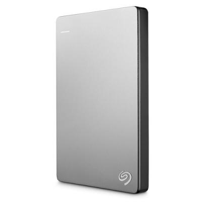 Преносим твърд диск 1TB Seagate slim backup plus Сив