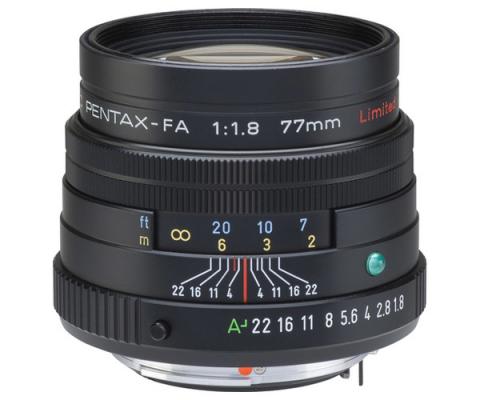 Обектив Pentax FA 77mm f/1.8 limited