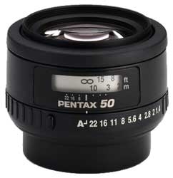 Обектив Pentax FA 50mm f/1.4