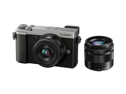 Фотоапарат Panasonic Lumix GX9 Silver + Обектив Panasonic LUMIX G VARIO 12-32mm f/3.5-5.6 ASPH. MEGA O.I.S. + Обектив Panasonic LUMIX G VARIO 35-100mm f/4.0-5.6 ASPH. MEGA O.I.S.