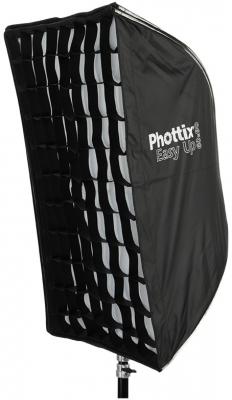 Софтбокс чадър с грид Phottix Pro Easy Up 60x90cm