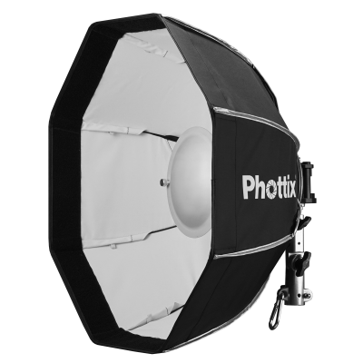 Рефлектор Phottix Spartan Beauty Dish 50cm + Основа за софтбокс Phottix SpeedRing Bowens