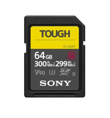 Памет SDXC Sony TOUGH 64GB SF-G UHS-II (U3) (R300/W299MB/s)