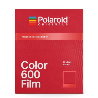 Моментален филм Polaroid 600 Color Metallic Red Frame (8 листа)
