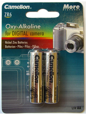 Алкални батерии AA Camelion Oxy-Alkaline (LR06) 2бр