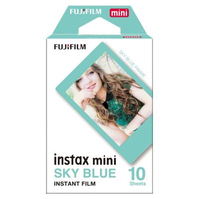 Моментален филм Fuji Instax mini Sky Blue frame (10л.)