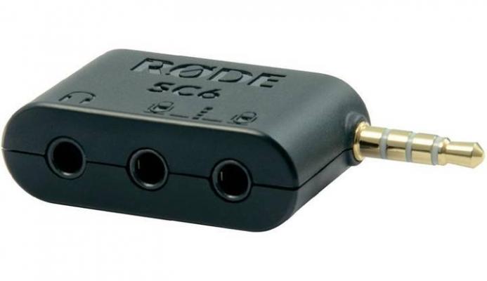 Rode SC6 Dual TRRS Input and Headphone Output for Smartphones