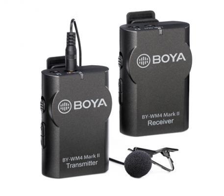 Безжичен микрофон с брошка Boya BY-WM4 Mark II