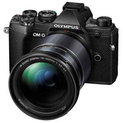 Фотоапарат Olympus OM-D E-M5 Mark III Black + обектив Olympus M. Zuiko Digital 12-200mm f/3.5-6.3 ED