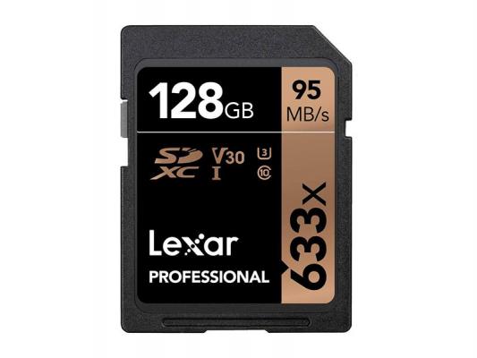 Памет SDXC Lexar Professional 128GB UHS-I U3 C10 V30 95MB/s