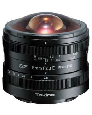 Обектив Tokina SZ 8mm f/2.8 MF E Fisheye за Sony