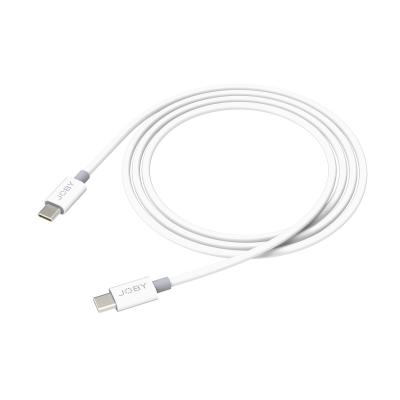 Кабел Joby Charge and Sync USB-C to USB-C 2m Бял