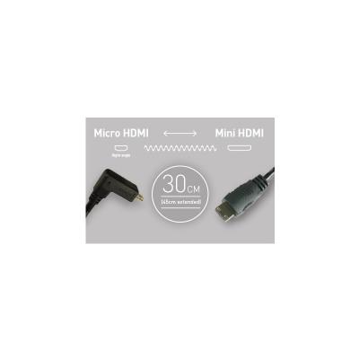 Кабел Atomos 30 см. Micro HDMI - Mini HDMI