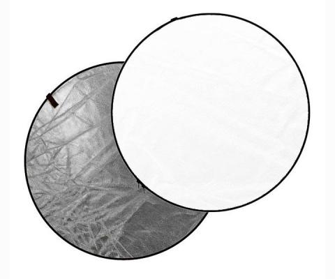 Отражателен диск Dynaphos 2 в 1 56 см Silver/White