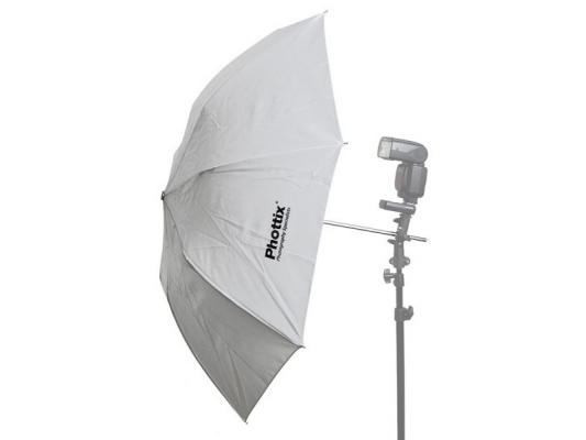 Двойно-сгъваем бял дифузен чадър Phottix 91 см