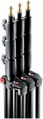 Стативи за осветление Manfrotto Ranker Air Cushioned, 3 броя (черни)