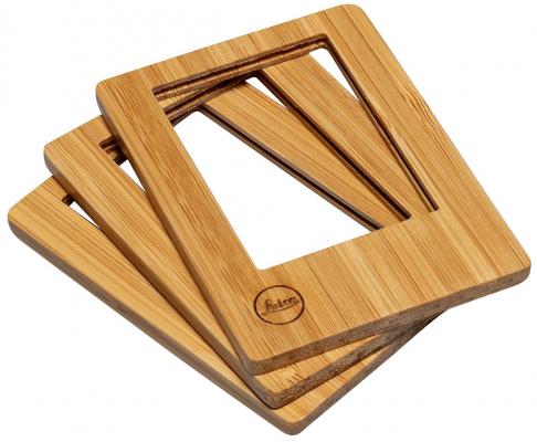 Фоторамки Leica SOFORT Magnet Frame Set 3 броя (Bamboo Natural)