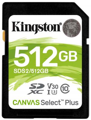 Карта памет Kingston Canvas Select Plus 512GB SDXC Class 10