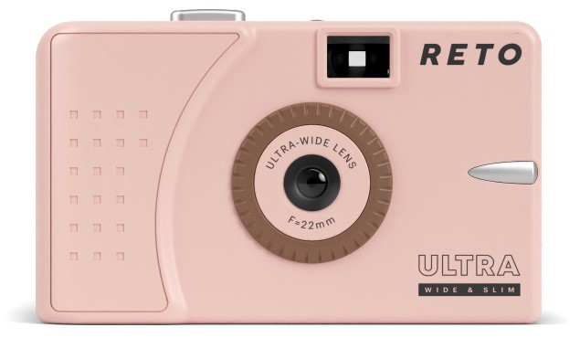 Филмов фотоапарат RETO Ultra Wide Slim 35 mm (Pastel Pink)