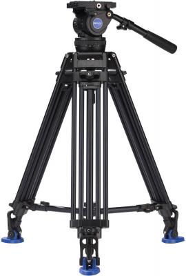 Видео статив Benro A674TMM Dual Stage AL + BV10 74-164 cm (черен)