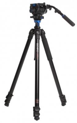 Видео статив Benro A3573F AL + S6Pro 44-192 cm (черен)