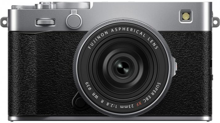 Безогледален фотоапарат Fujifilm X-E5 + Обектив Fujifilm XF 23mm f/2.8 R WR (сребрист)