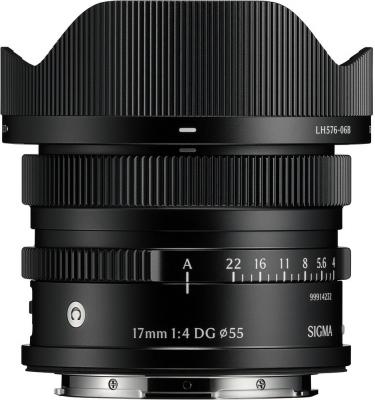 Обектив Sigma 17mm f/4 DG DN Contemporary L-Mount (черен)