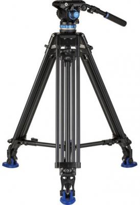 Видео статив Benro A573T Dual Tube AL + S6Pro 75-158 cm (черен)