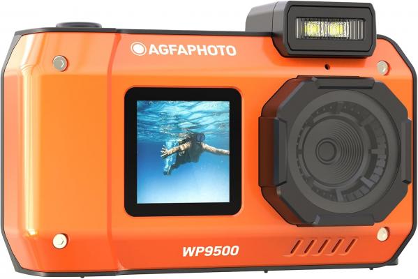 Компактен подводен фотоапарат AgfaPhoto Realishot WP9500 (оранжев)