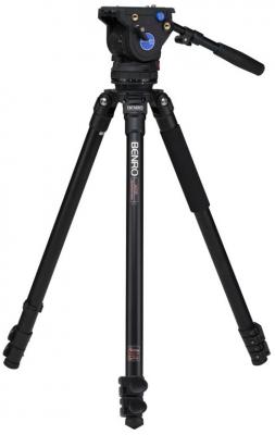 Видео статив Benro A373F Series 3 AL + BV6H 31-163 cm (черен)