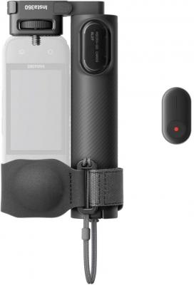 Селфи стик Insta360 Foldable 2-in-1 Remote Kit (черен)