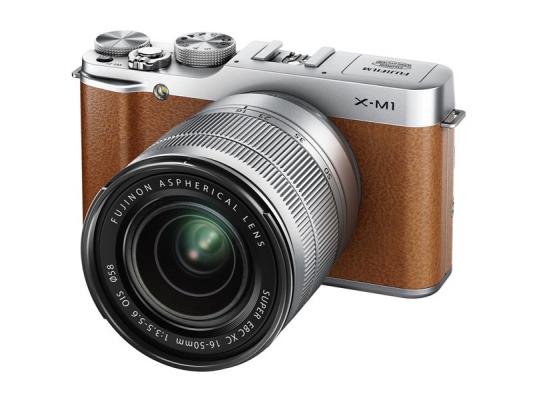 Фотоапарат Fujifilm X-M1 Brown kit (XC 16-50mm)
