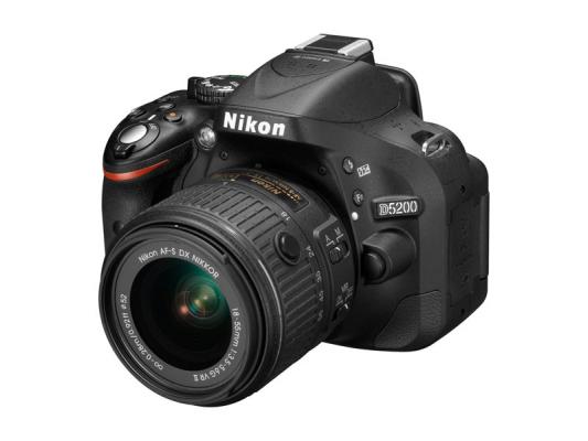 Фотоапарат Nikon D5200 Black kit (18-55mm VR II)
