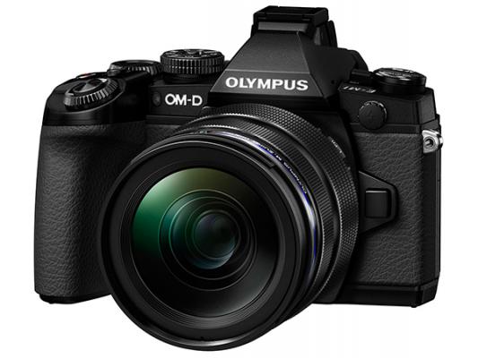 Фотоапарат Olympus OM-D E-M1 Black Kit (12-40mm PRO Black)