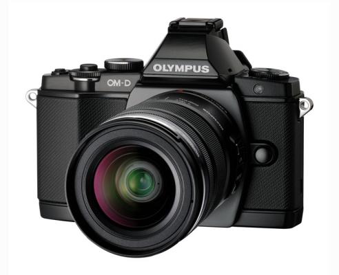 Фотоапарат Olympus OM-D E-M5 Black Kit (12-50mm EZ)