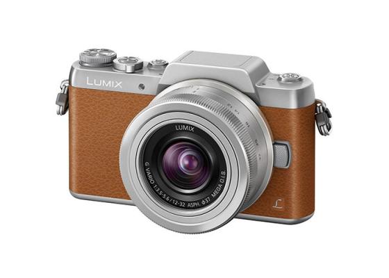 Фотоапарат Panasonic GF7 (BrownSilver) + обектив Panasonic Lumix G 12-32mm f/3.5-5.6 MEGA OIS (silver) 