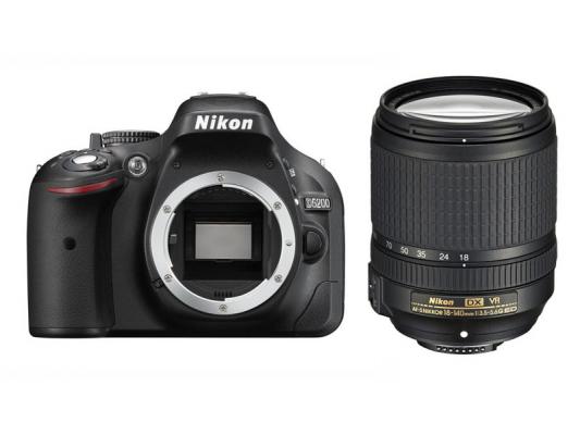 Фотоапарат Nikon D5200 Black kit (18-140mm VR)
