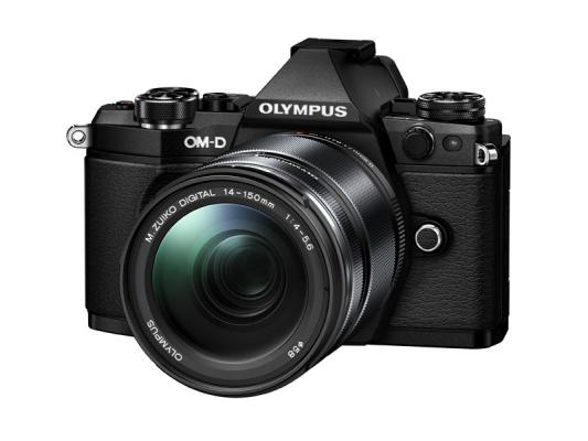 Фотоапарат Olympus OM-D E-M5 Mark II Black тяло + Обектив Olympus M.Zuiko Digital ED 14-150mm f/4-5.6 II Black