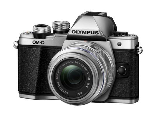 Фотоапарат Olympus OM-D E-M10 Mark II Silver тяло + Обектив Olympus M.Zuiko Digital 14-42mm f/3.5-5.6 II R