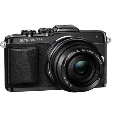 Фотоапарат Olympus Pen E-PL7 Black тяло + Обектив M.Zuiko Digital ED 14-42mm 1:3.5-5.6 EZ Black