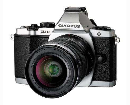 Фотоапарат Olympus OM-D E-M5 Silver Kit (12-50mm EZ)